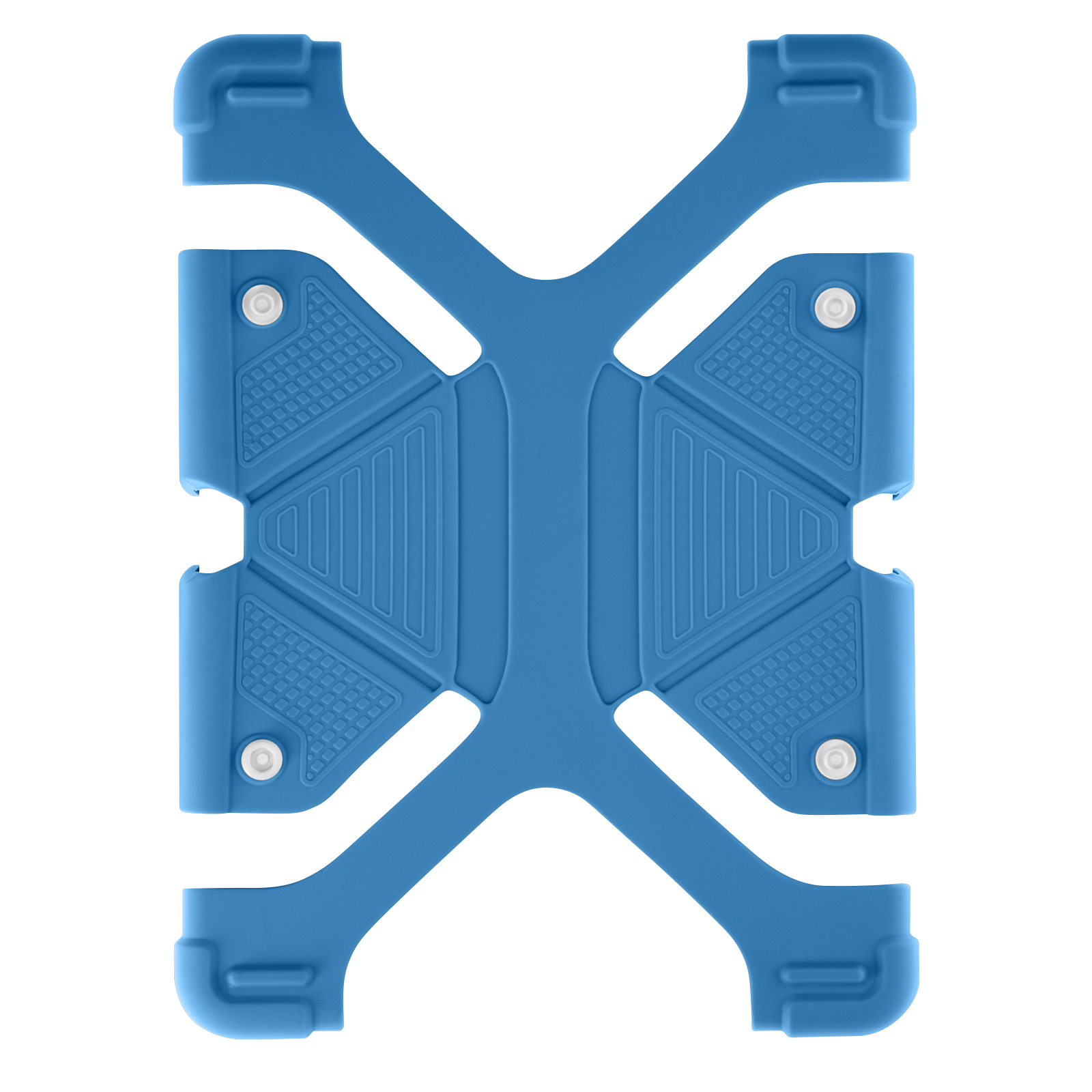 AVIZAR Rundumschutz Series Schutzhüllen für Backcover Blau Silikongel, Universal