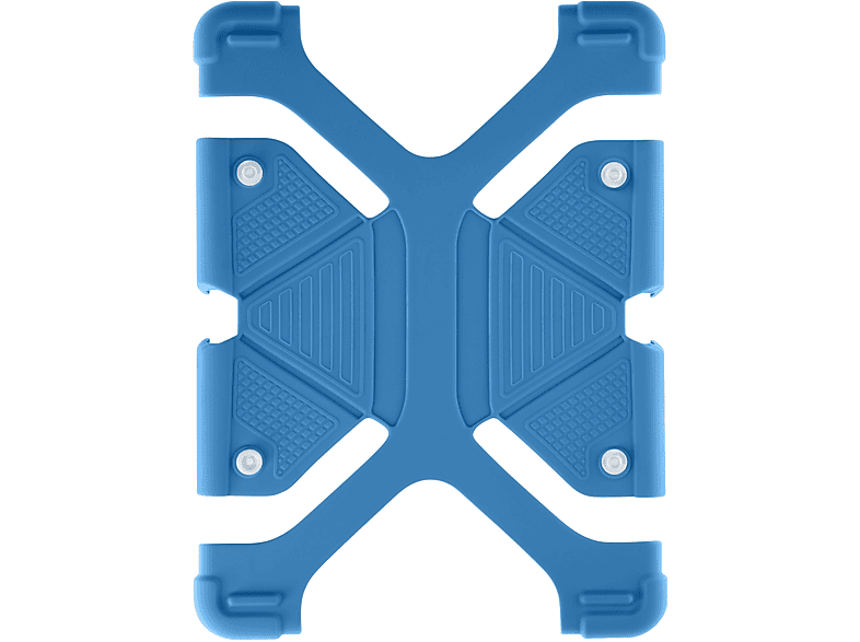 AVIZAR Rundumschutz Series Schutzhüllen für Backcover Blau Silikongel, Universal