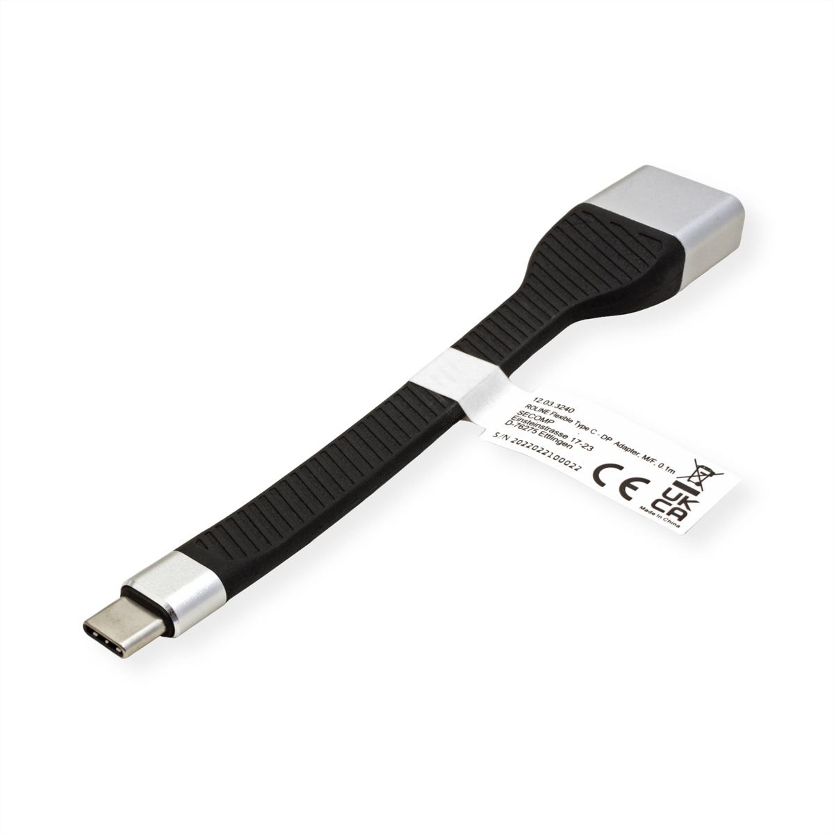 ROLINE Display Adapter DP USB-HDMI USB Adapter Typ C 