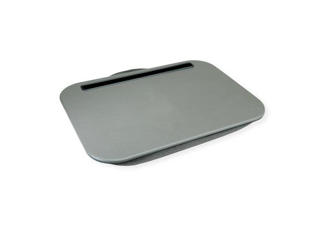 VALUE Knietablett / Laptop-/Tablet-Ablage mit Kissen PC-Arbeitsplatz (30 cm  x 40 cm)