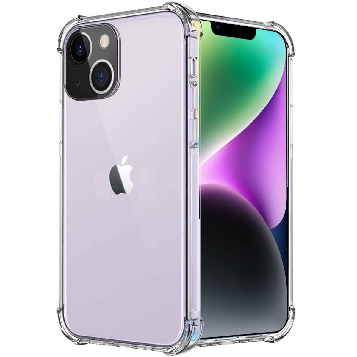 Apple, iPhone CASEONLINE Transparent Plus, Backcover, Shockproof, 14