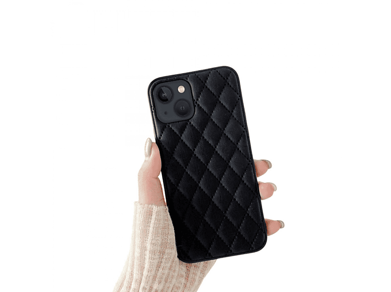 Rhombus, Plus, Backcover, 14 CASEONLINE iPhone Apple, Schwarz