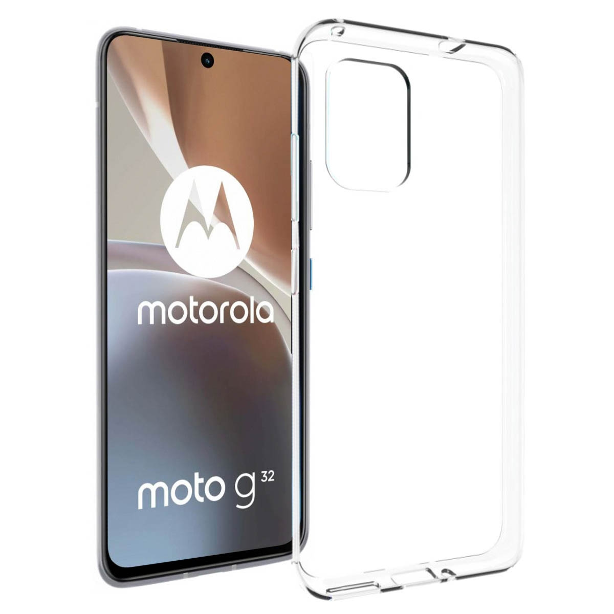 Motorola, G32, Transparent Moto CASEONLINE Backcover, CA4,