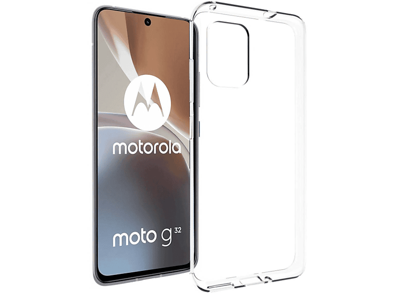 Motorola, G32, Transparent Moto CASEONLINE Backcover, CA4,