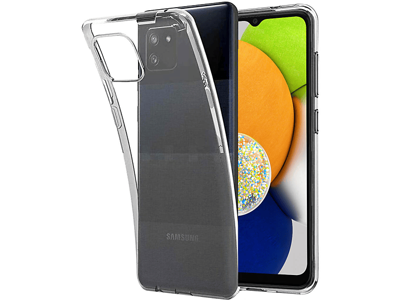 Samsung, A03, CASEONLINE Galaxy Transparent CA4, Backcover,