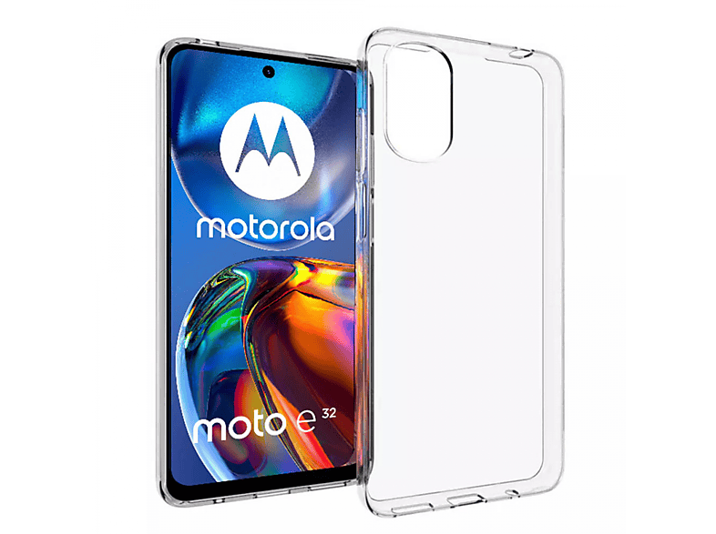 Motorola, E32, Backcover, Transparent CASEONLINE CA4, Moto