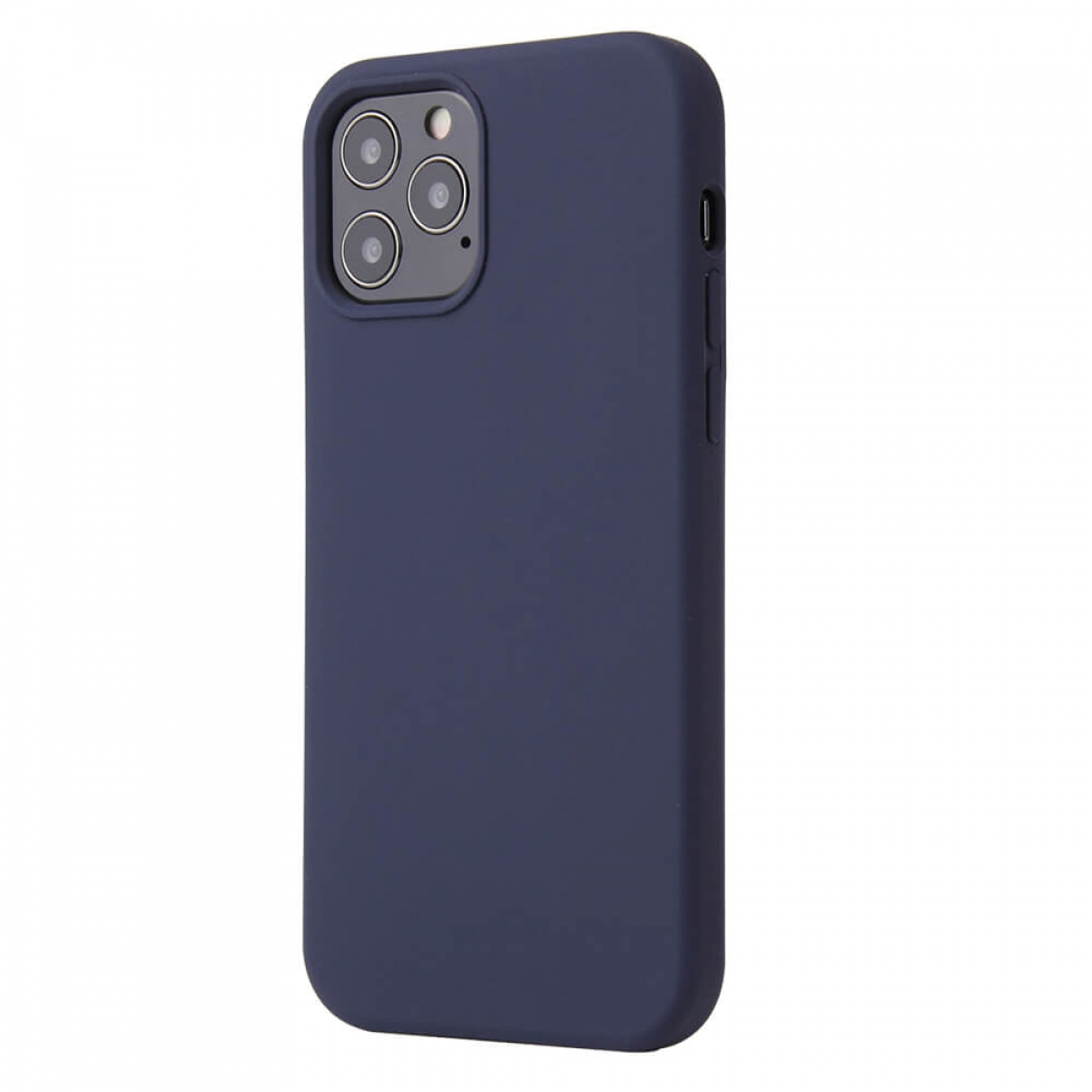 CASEONLINE Liquid Hülle, Backcover, iPhone Midnight Apple, Blue Max, 14 Pro