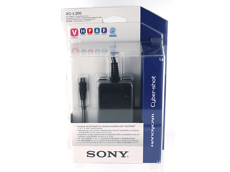 Netzteil/Ladegerät Original 8.4 Schwarz AC-L200C Netzteil Volt, SONY für Sony Sony,