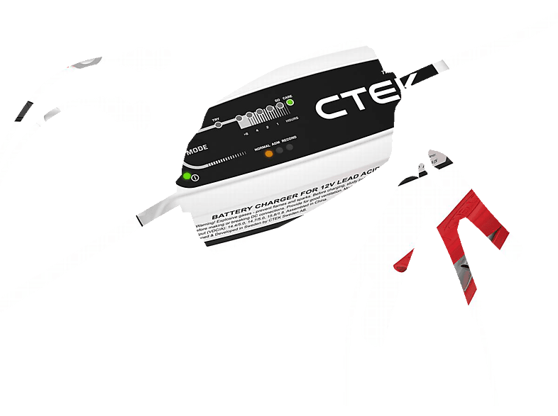 CTEK CTEK 12 20-160 Volt, TIME Ladegerät AGM CT5 GO für12V TO EU Ah, Batterien Ladegerät Schwarz Universal