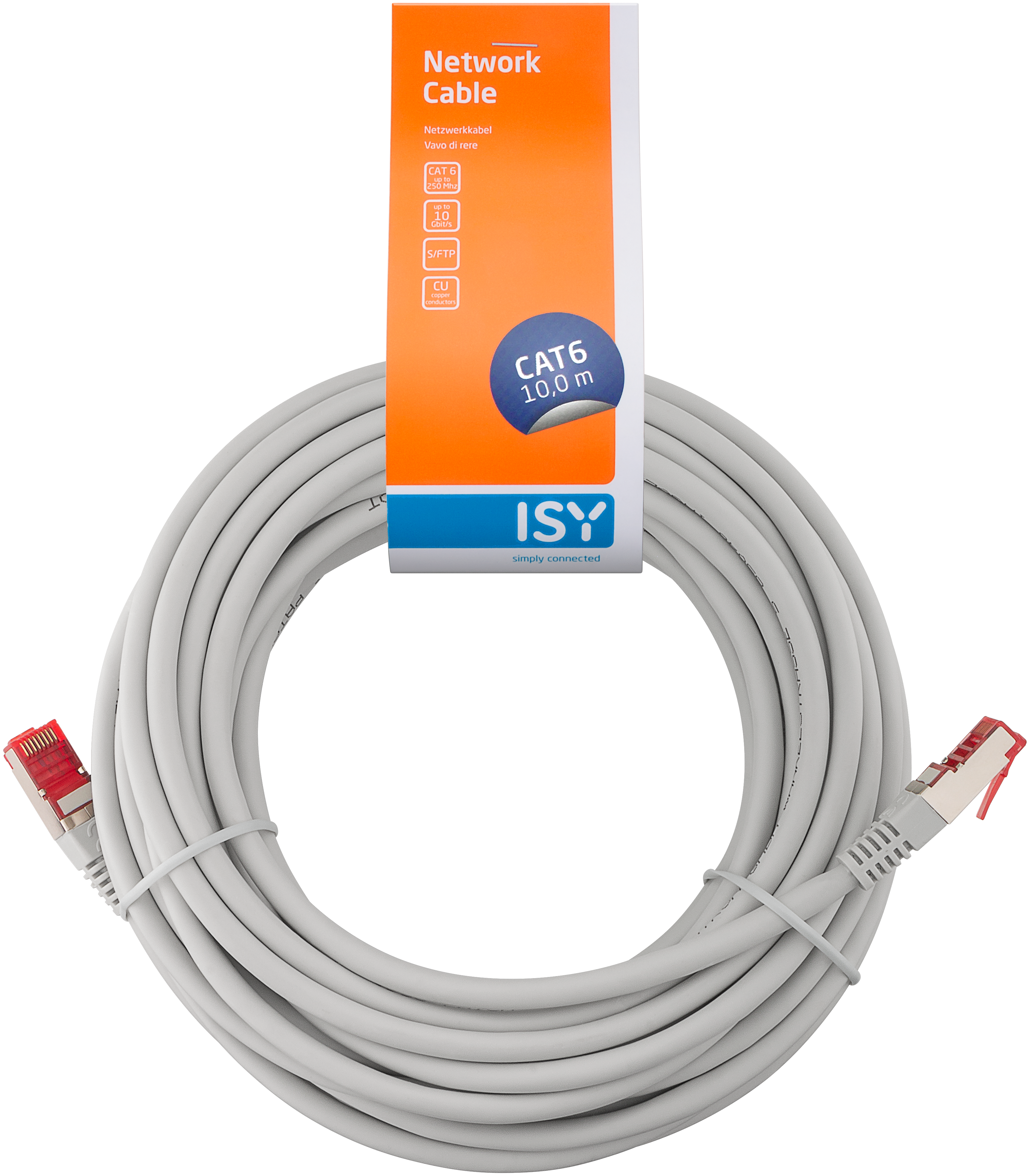 ISY IPC-6100-1-5B-MP, Netzwerkkabel Set, 10 m