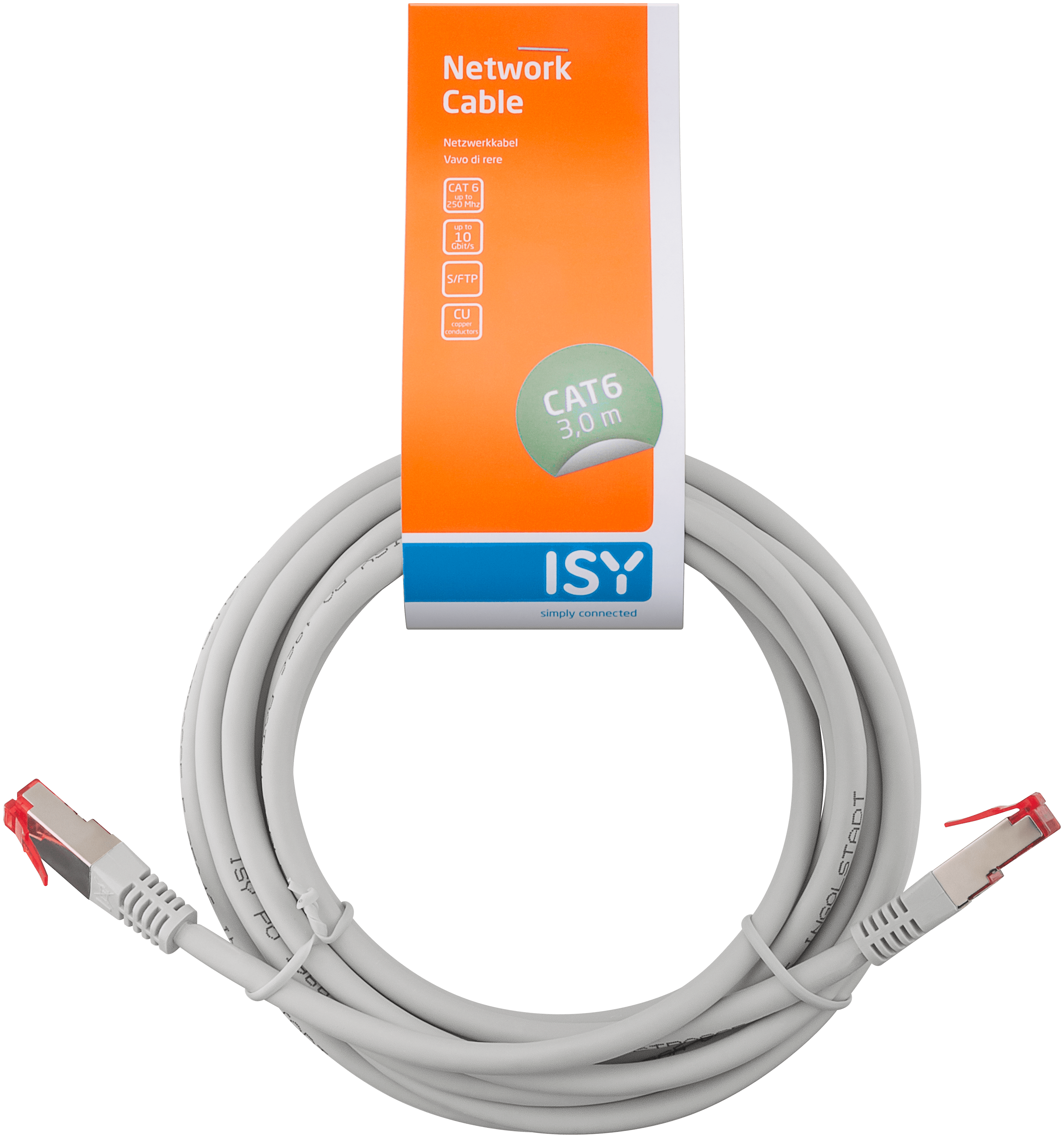 ISY IPC-6030-1-5B-MP, Netzwerkkabel 3 Set, m