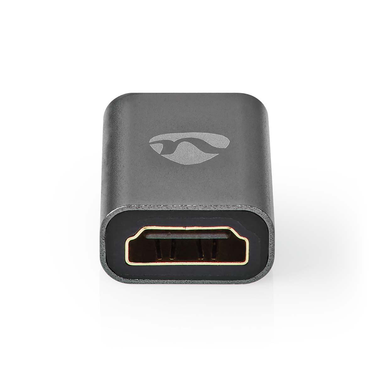 NEDIS CVTB34906GY HDMI -Adapter, Gun Metal Grau