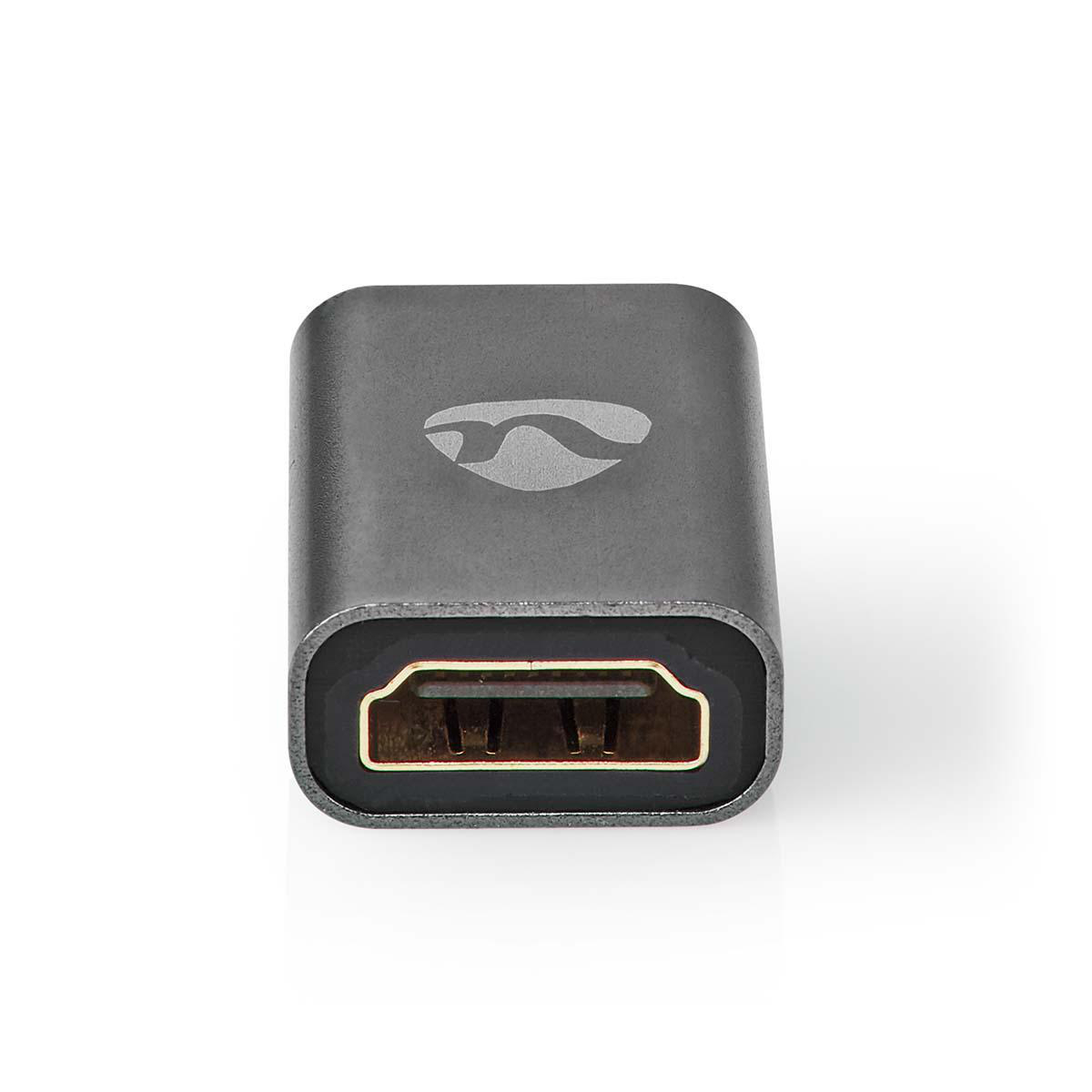 NEDIS CVTB34907GY HDMI -Adapter, Gun Metal Grau