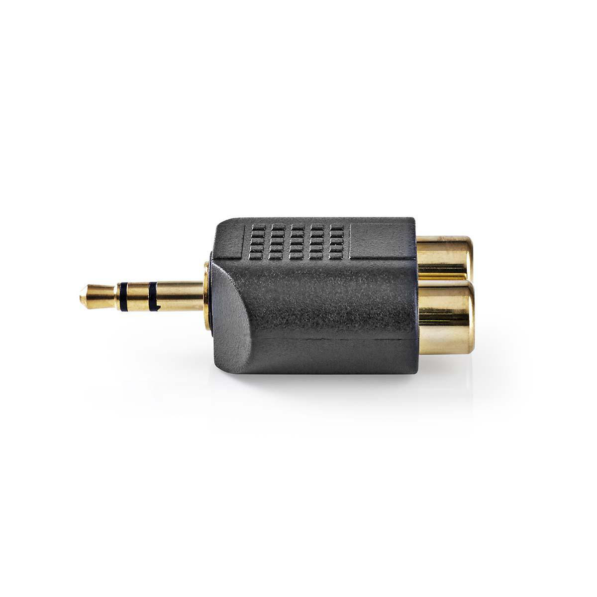 CAGP22940BKG Stereo-Audio-Adapter NEDIS