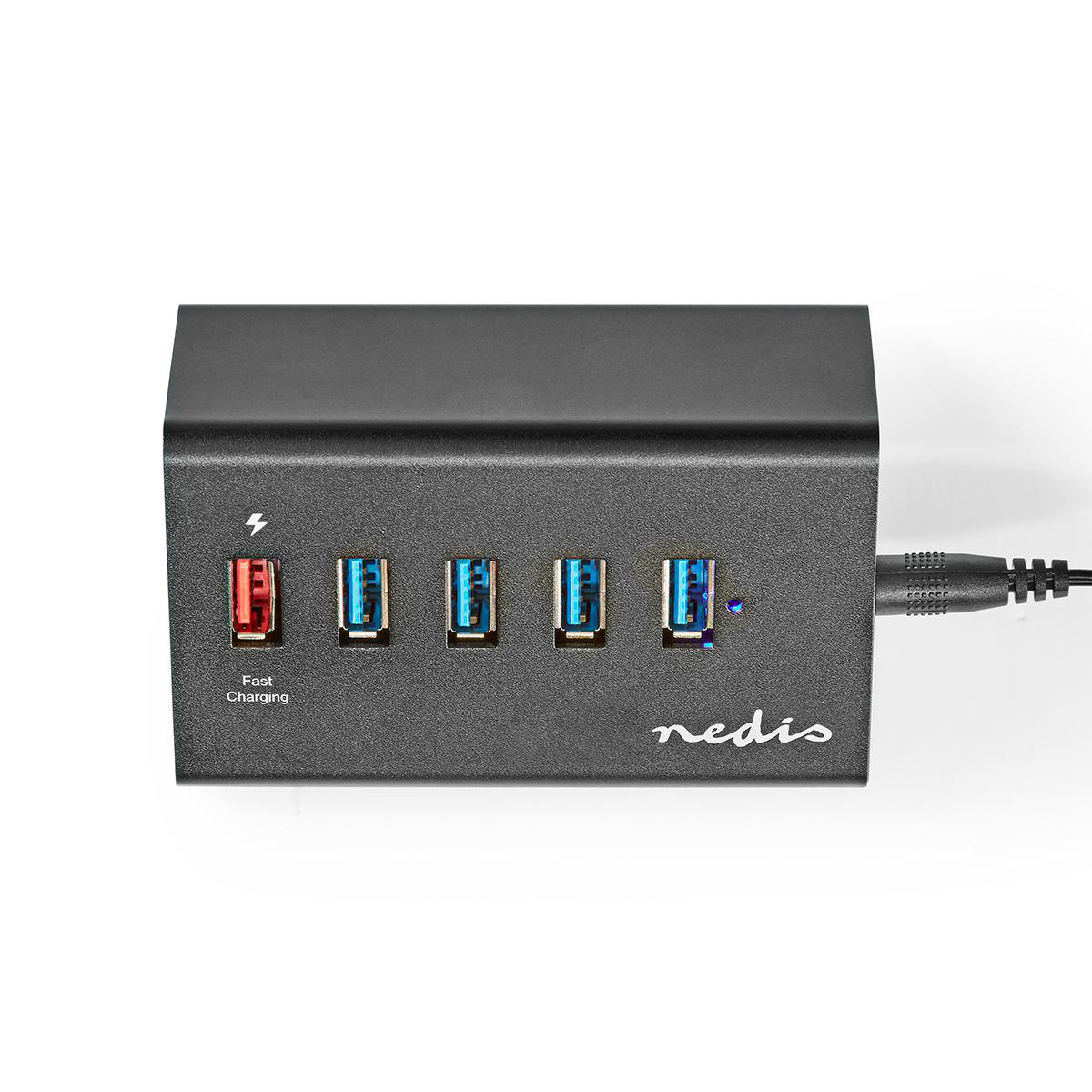 NEDIS USB-Hub UHUBUP3510BK