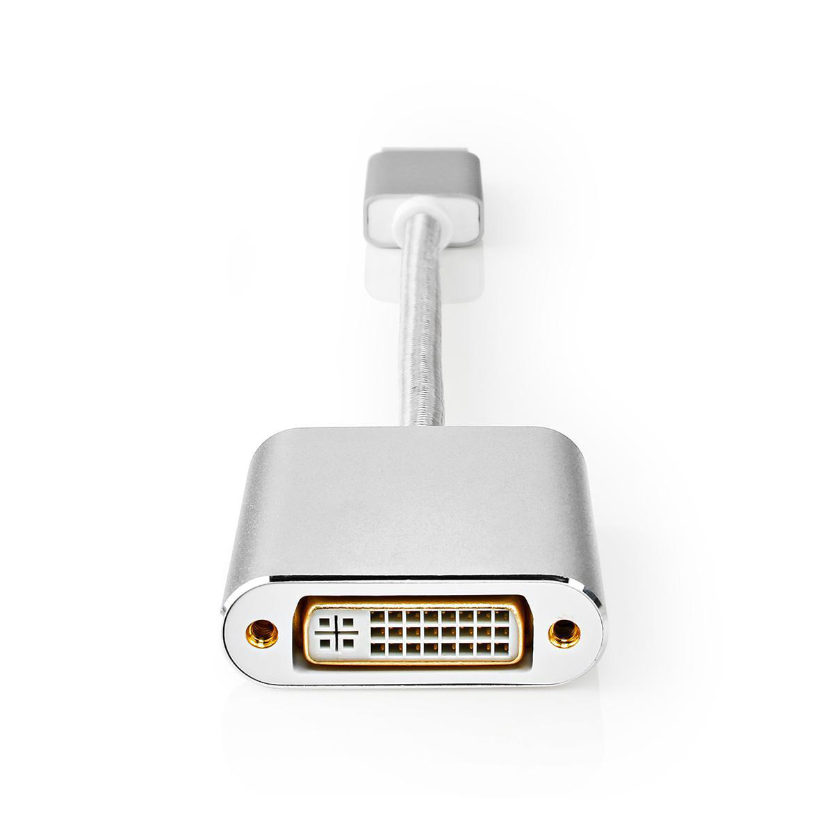 NEDIS CCTB37250AL02 DisplayPort-Kabel 0,20 m Zilver