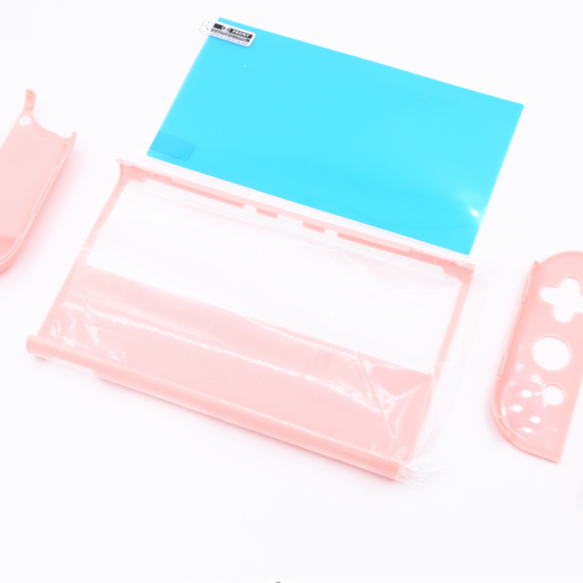 INF und Nintendo 10 Switch/Switch OLED Teile Switch Nintendo für Switch Nintendo OLED) Tasche(für Zubehör Rosa Koffer Switch /