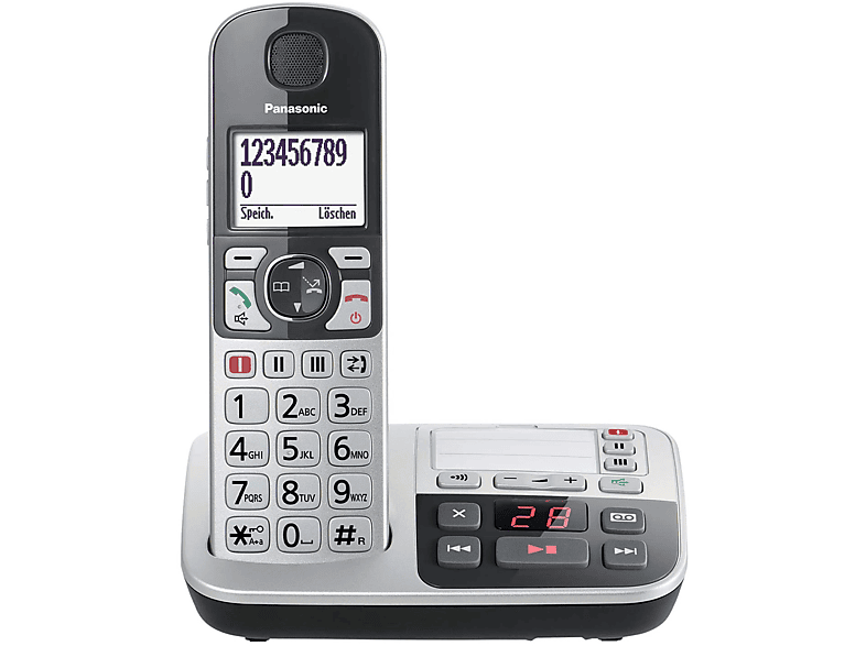 Teléfono inalámbrico - PANASONIC KX-TGE520GS