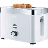GRAEF TO 61 Toaster weiß (1000 Watt, Schlitze: 2)