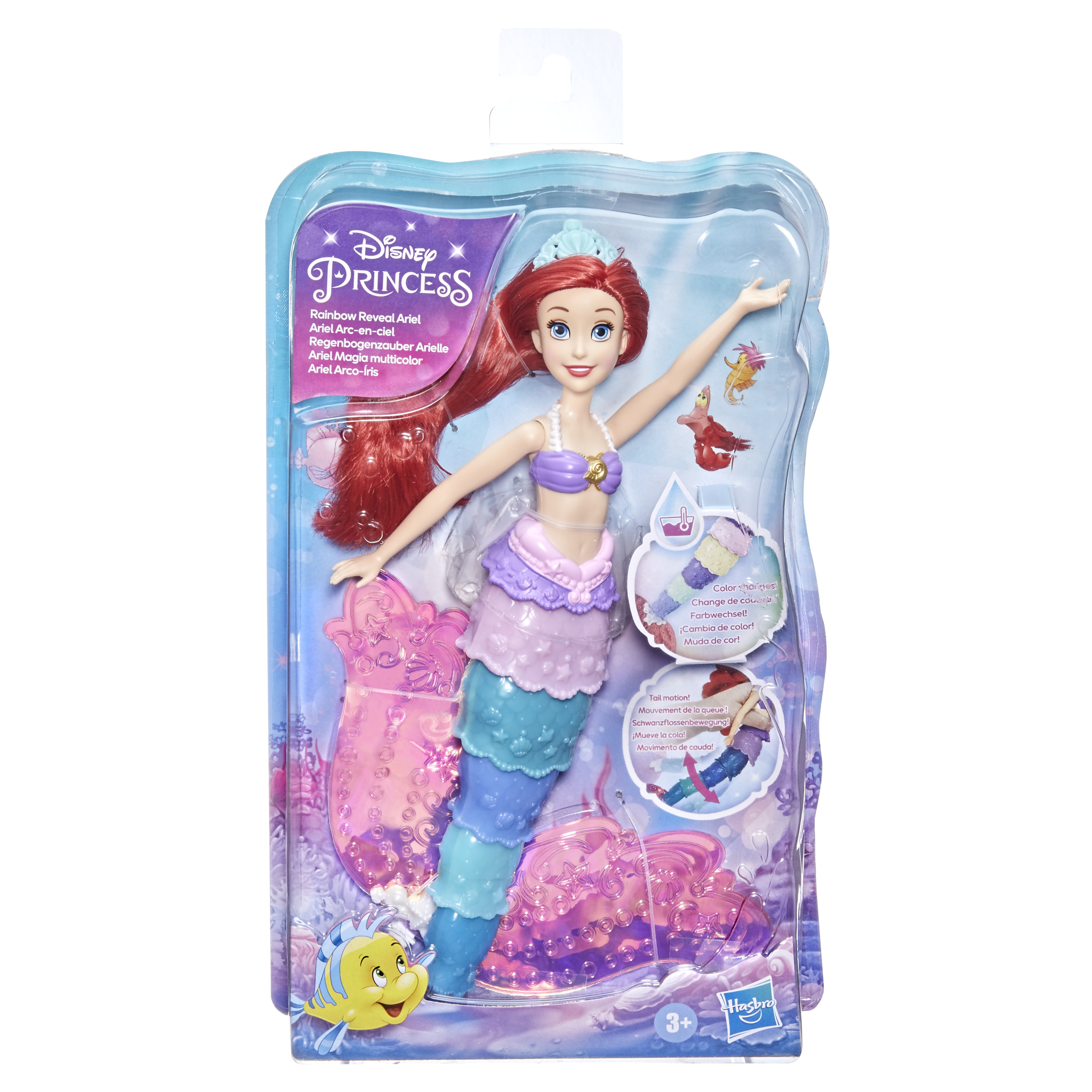 Muñeca Ariel La sirenita disney princess magia multicolor su cambia de color en el agua edad 3 años 635 x 2032 3556