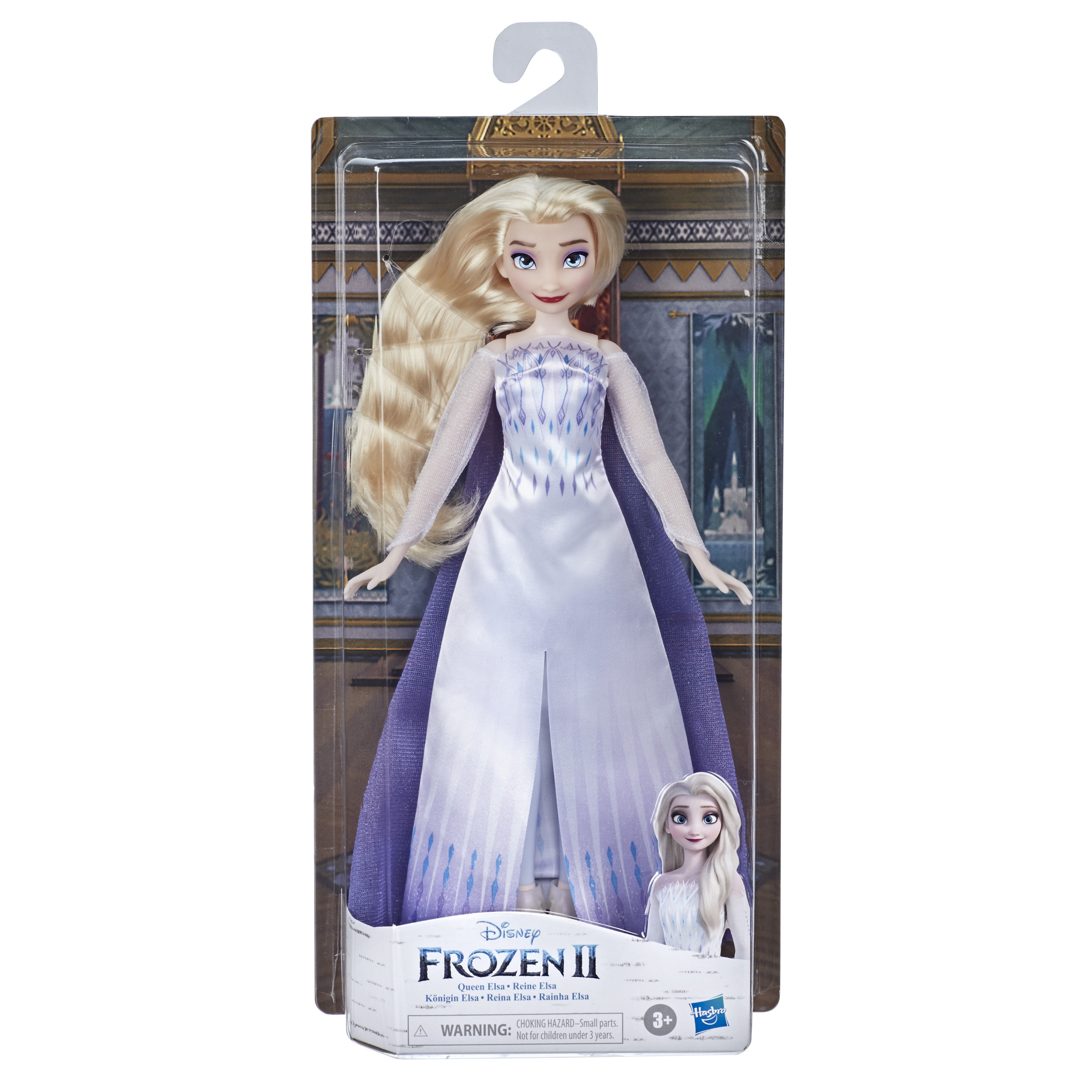 Muñeca - Reina Elsa DISNEY FROZEN, 3 AÑOS+, Multicolor