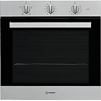 Horno convencional  - IFW 6230 IX INDESIT, 66 l, Integrable, Esmalte fácil de limpiar, Inox