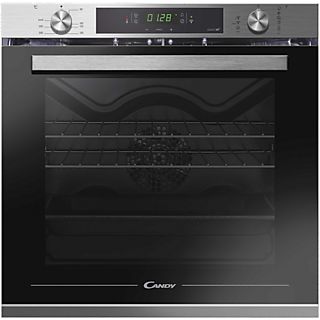 Horno multifunción  - FCXP825XE0/E CANDY, Integrable, Dos mandos + control electrónico de temperatura, No, 80 l, 65 cm, Inox