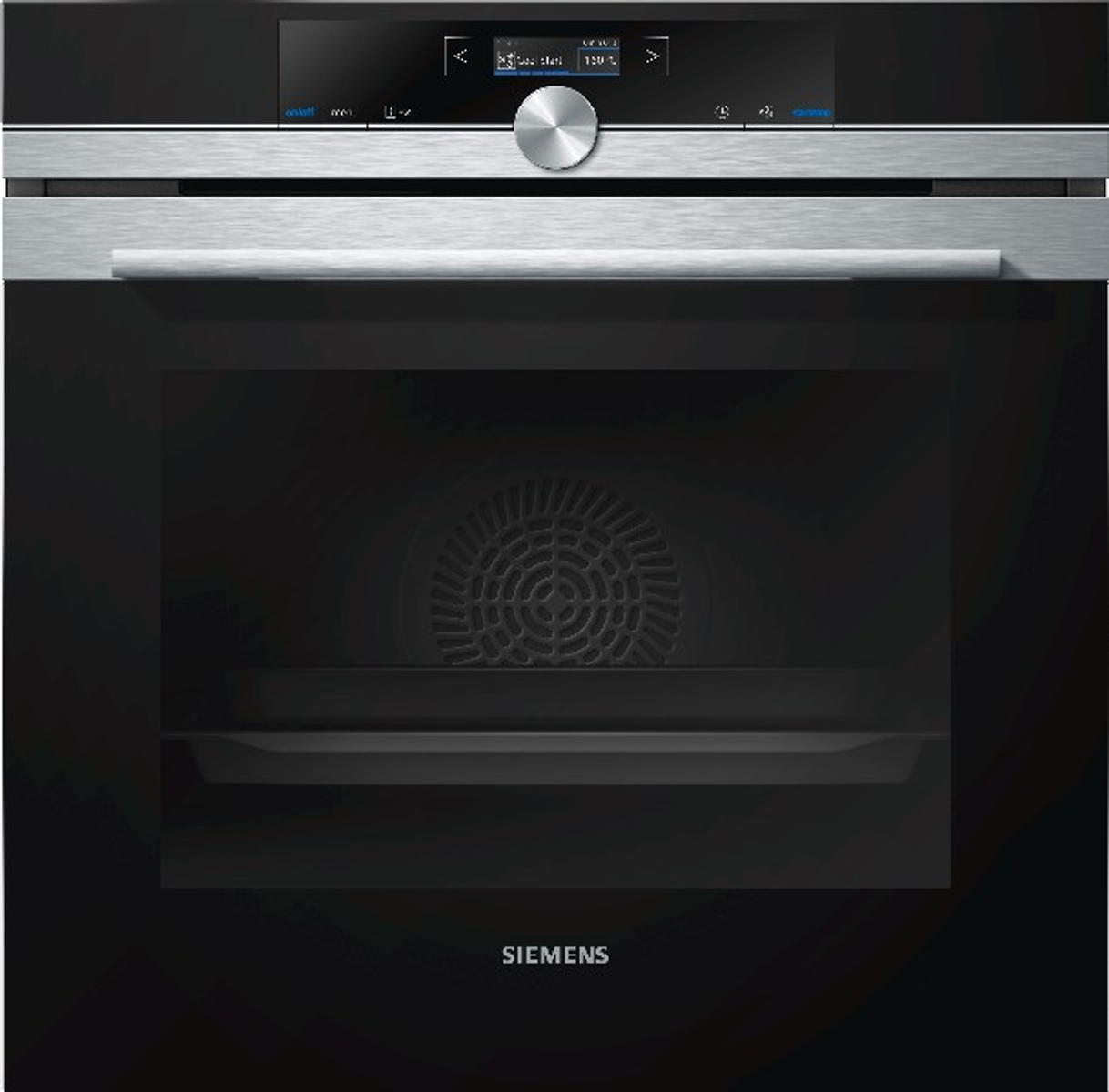 Horno multifunción - Horno multifunción SIEMENS, 71 l, Integrable, Pirolítico, Negro