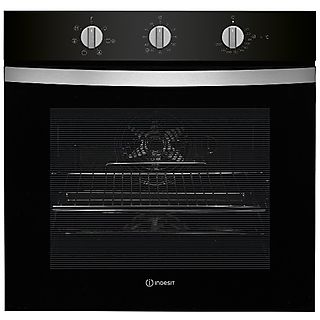 Horno multifunción  - IFW4534HBL INDESIT, Integrado + Libre instalación, 5, Hidrolítica, 71 l, 59,5 cm, Negro