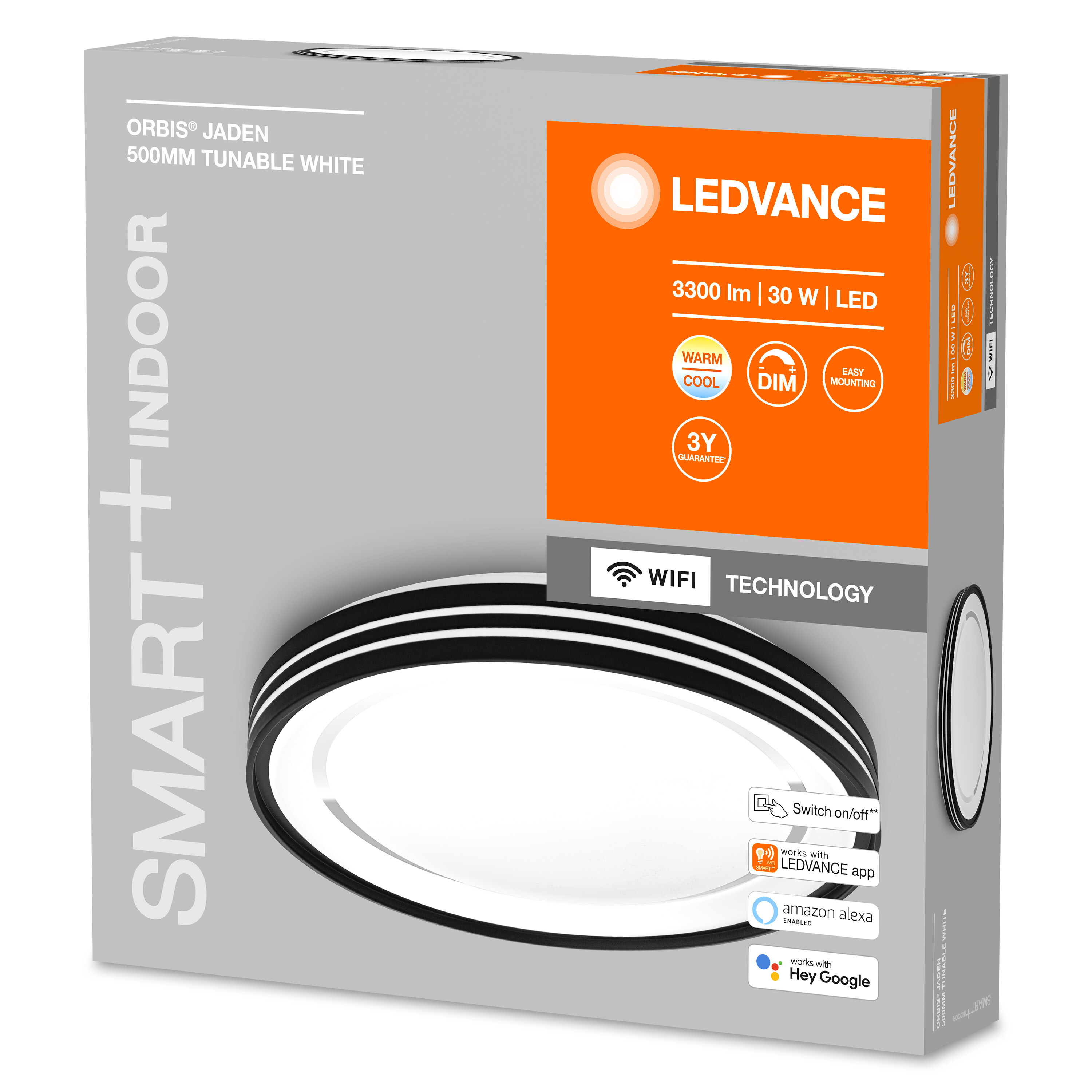 LEDVANCE TECHNOLOGY WIFI DECORATIVE CEILING Warmweiß WITH Deckenbeleuchtung