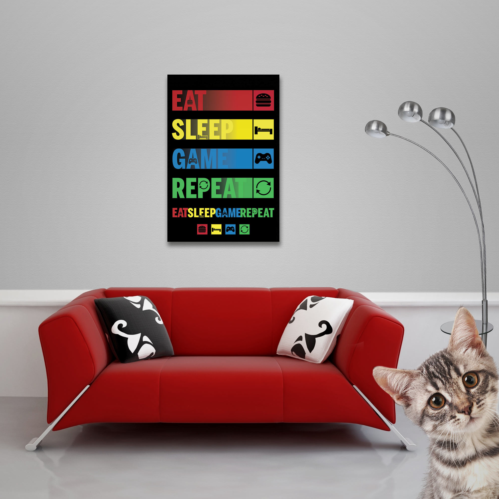 Eat, Game, Sleep, Gaming Repeat -