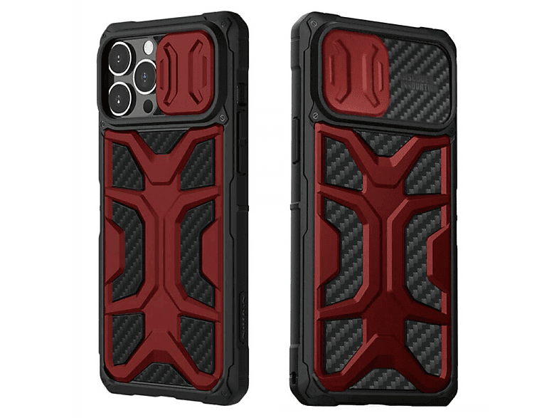 NILLKIN Adventure, 13 Rot iPhone Backcover, Apple, Pro Max