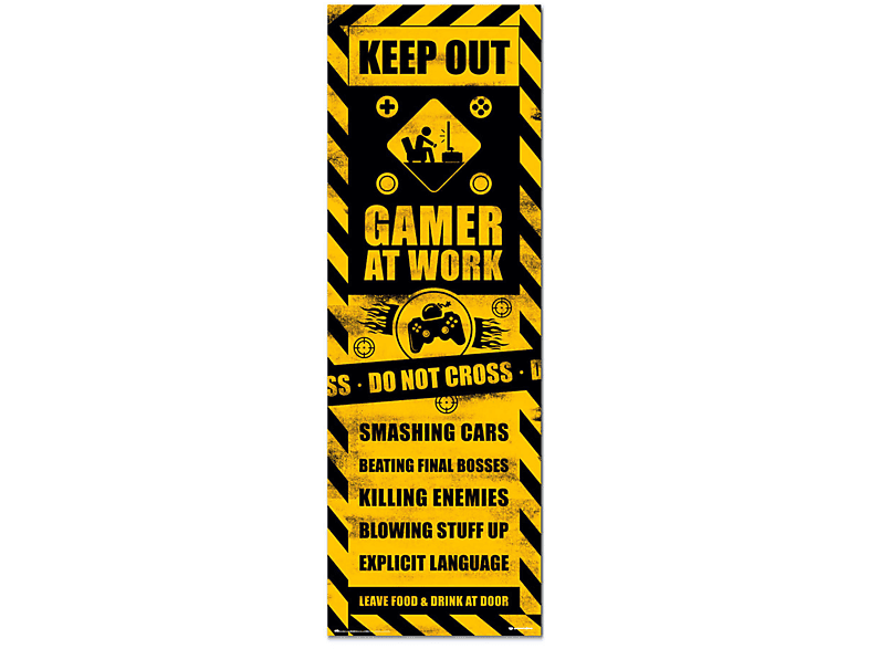 Gaming Gameration Caution -