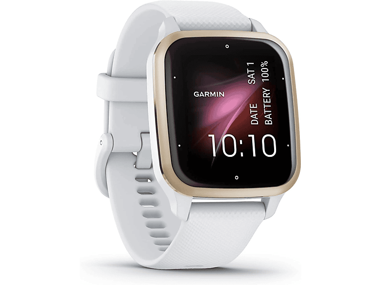 Levántate Oportuno pálido Smartwatch - Venu Sq 2 GARMIN, White Cream & Gold | MediaMarkt