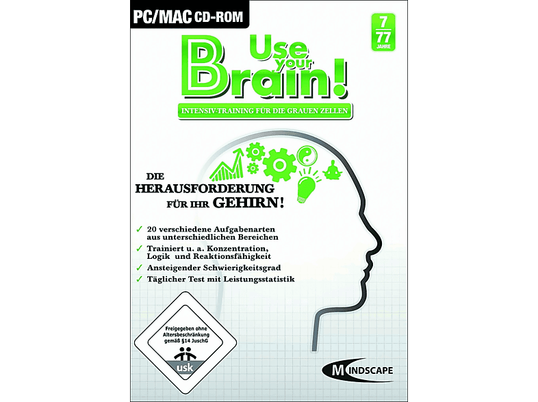 Use Your Brain! - Intensiv-Training für die grauen Zellen - [PC]