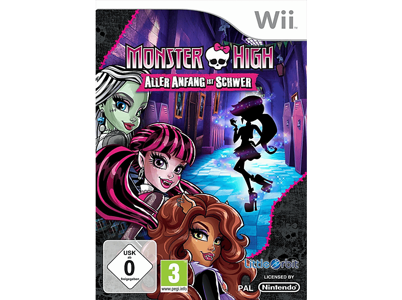 Monster High: Aller Anfang ist schwer - [Nintendo Wii] | Nintendo WiiU / Wii Spiele