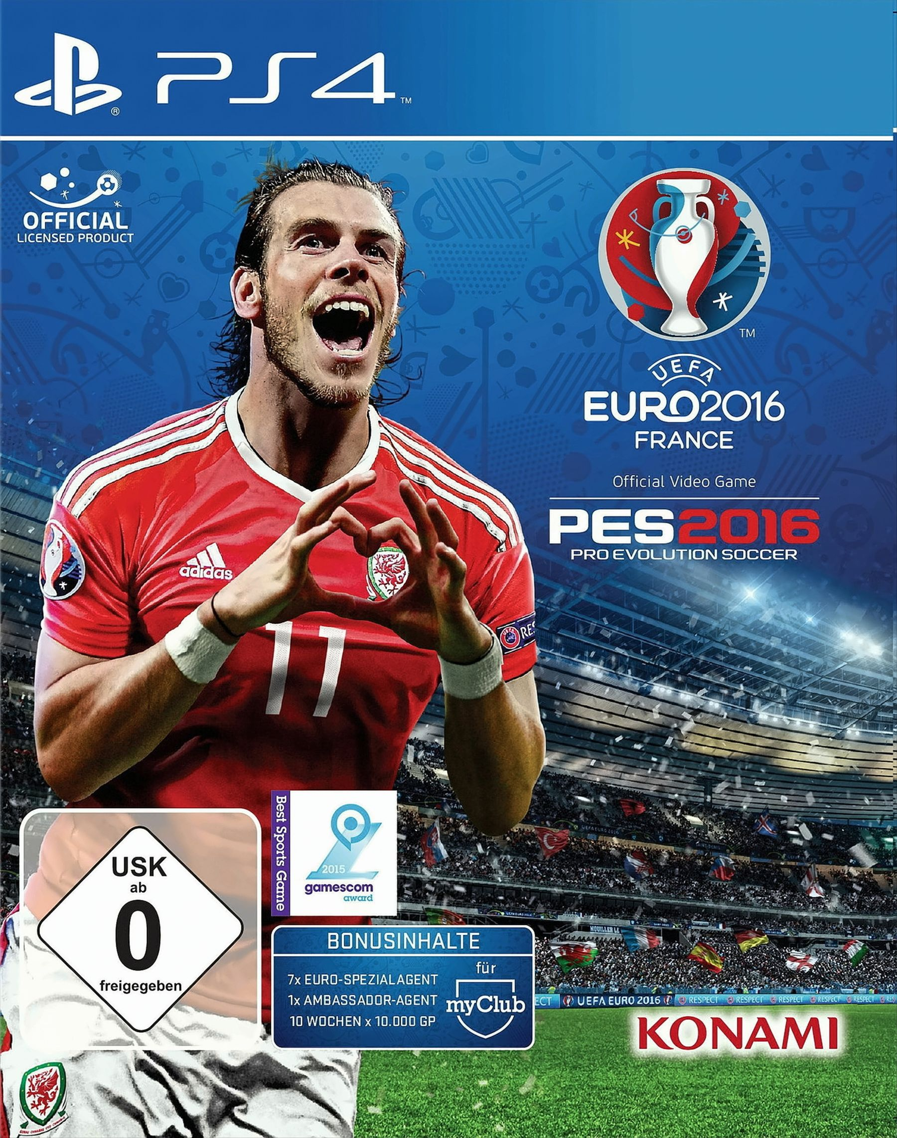 Euro UEFA [PlayStation 4] 2016 - Evolution Pro Soccer: