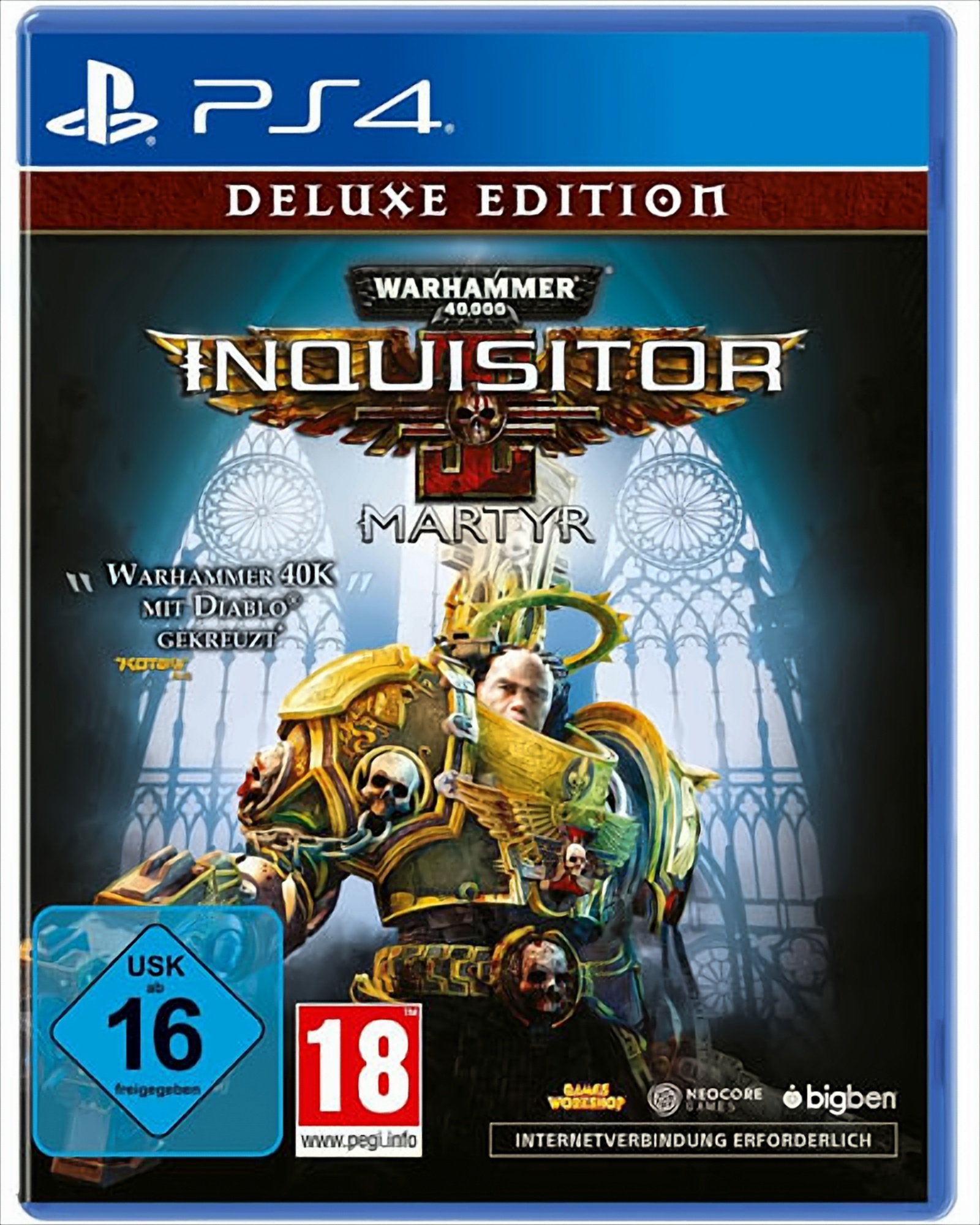 DeLuxe 40.000 Warhammer Martyr [PlayStation - PS4 Inquisitor Edition 4] -
