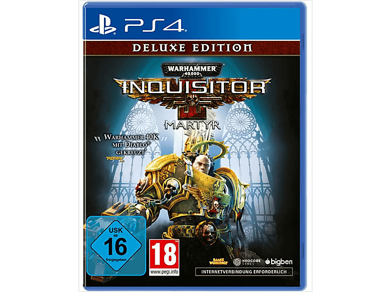 Warhammer 40.000 - [PlayStation Edition - 4] DeLuxe Inquisitor Martyr PS4