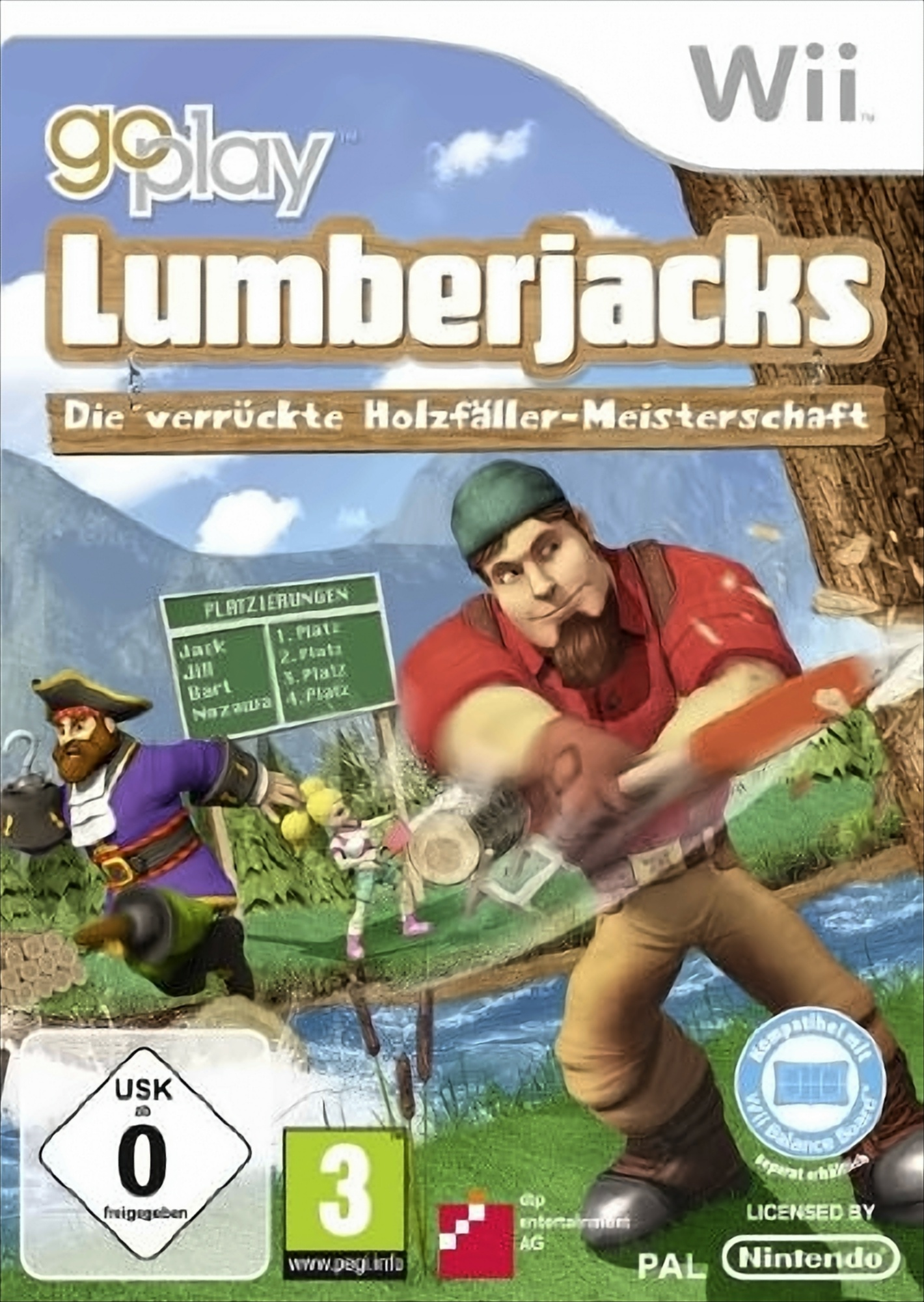 Wii] Lumberjacks - [Nintendo