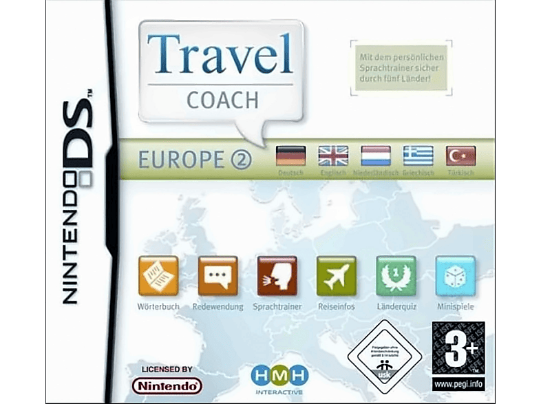2: DS] Europa - Süd [Nintendo Reisebegleiter Travel Coach