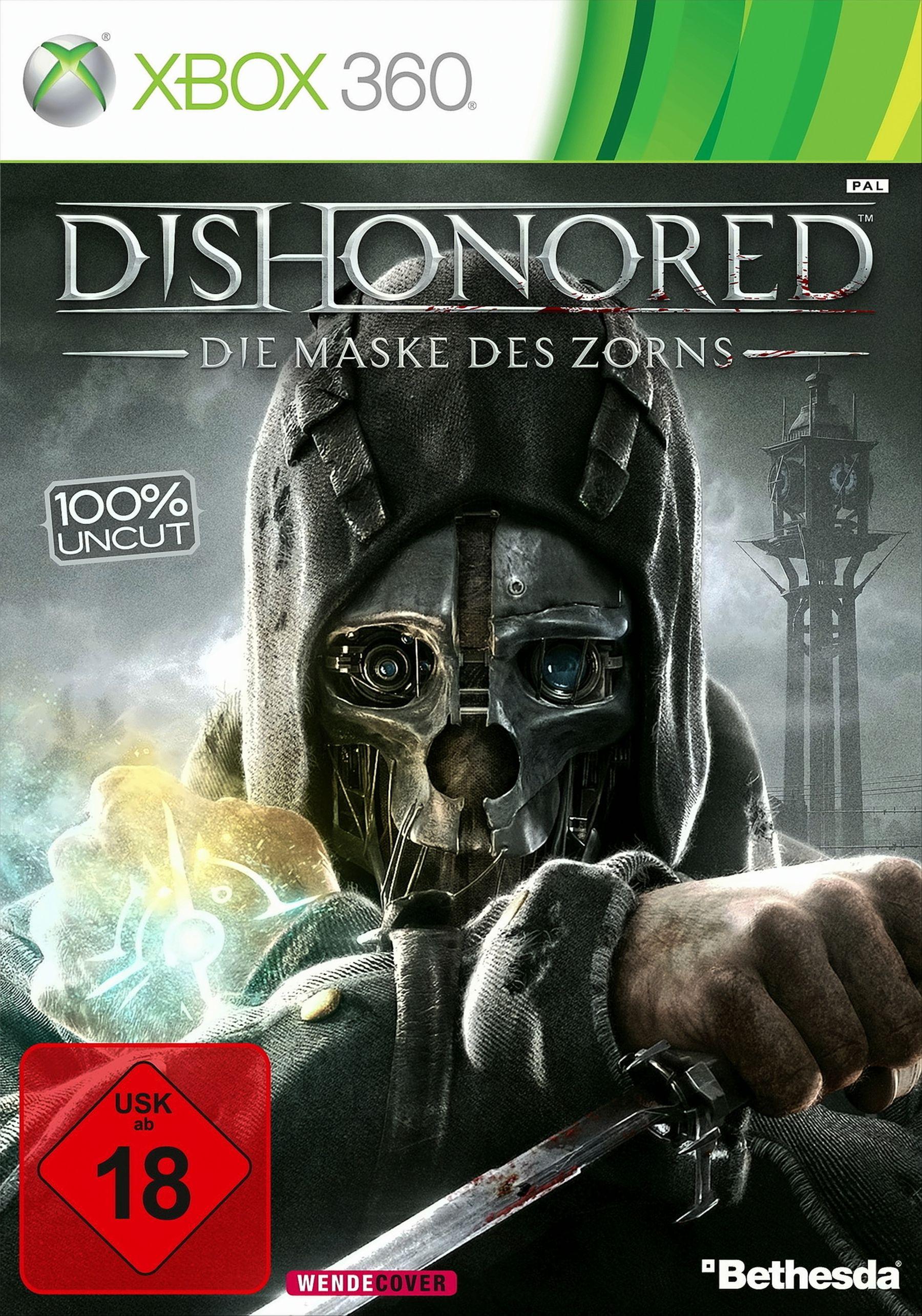 Maske 360] Dishonored - [Xbox des Die Zorns -