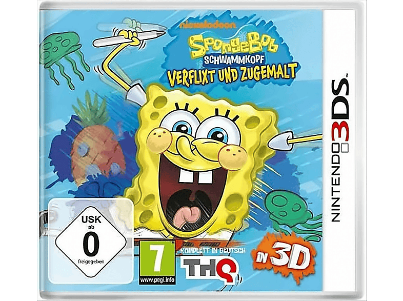Zugemalt SpongeBob 3DS] und - Verflixt [Nintendo