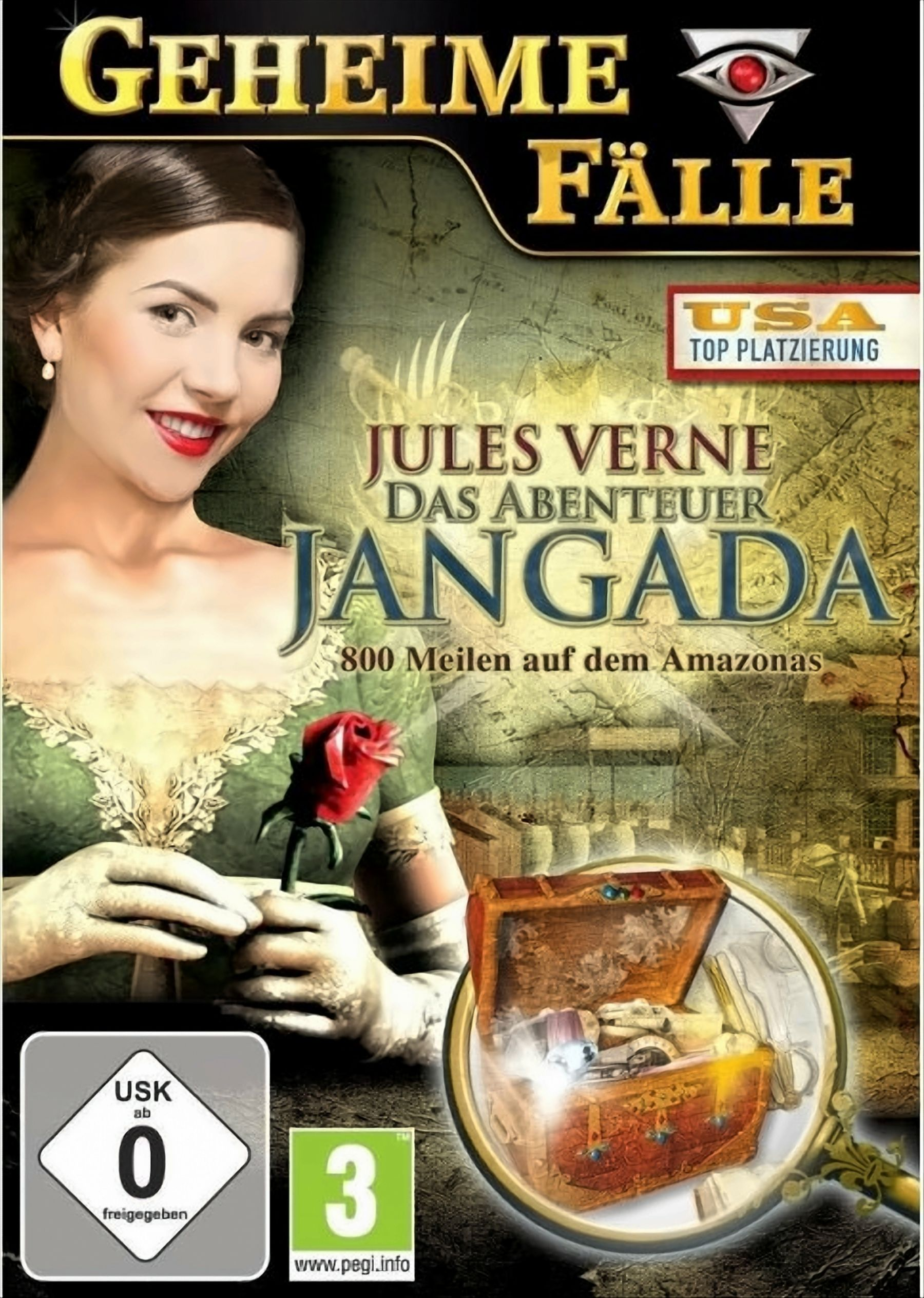 Geheime Fälle: Jules Verne Abenteuer - Jangada Das - [PC