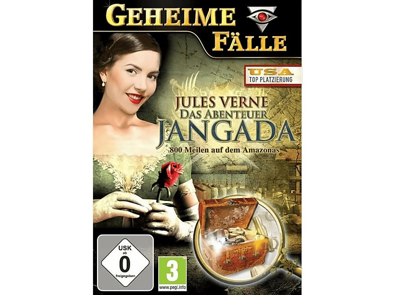 Geheime Fälle: Jules Verne - Das Abenteuer Jangada - [PC]