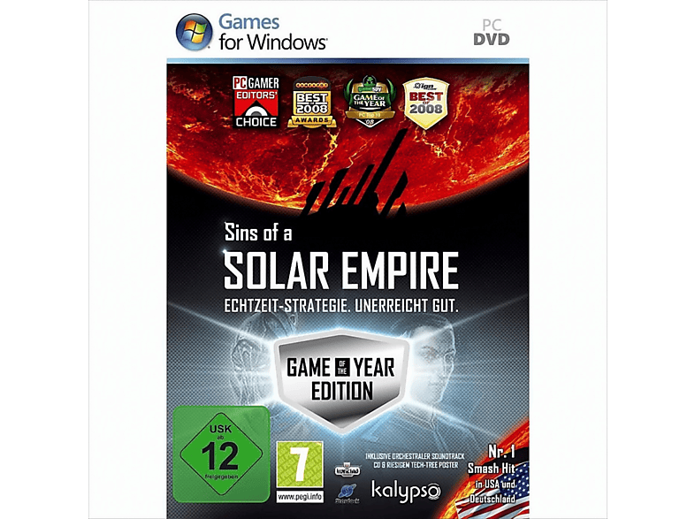 Sins Of A Solar Empire [PC] Year - - Of The Game Edition