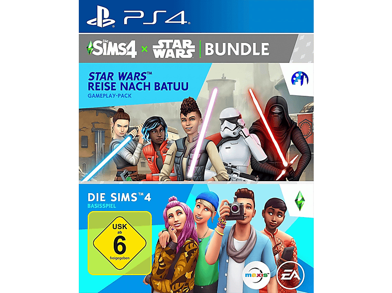 Sims 4 PS-4 + SW Reise n. Batuu Bdl Star Wars - [PlayStation 4]