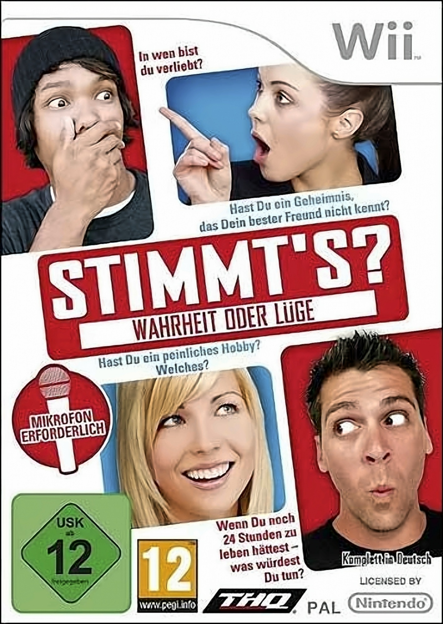 Stimmt\'s? - Lüge oder Wahrheit Wii] - [Nintendo