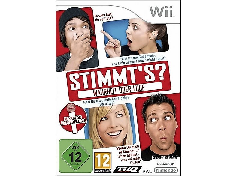 Stimmt\'s? - Wahrheit oder Lüge - [Nintendo Wii] | Nintendo WiiU / Wii Spiele