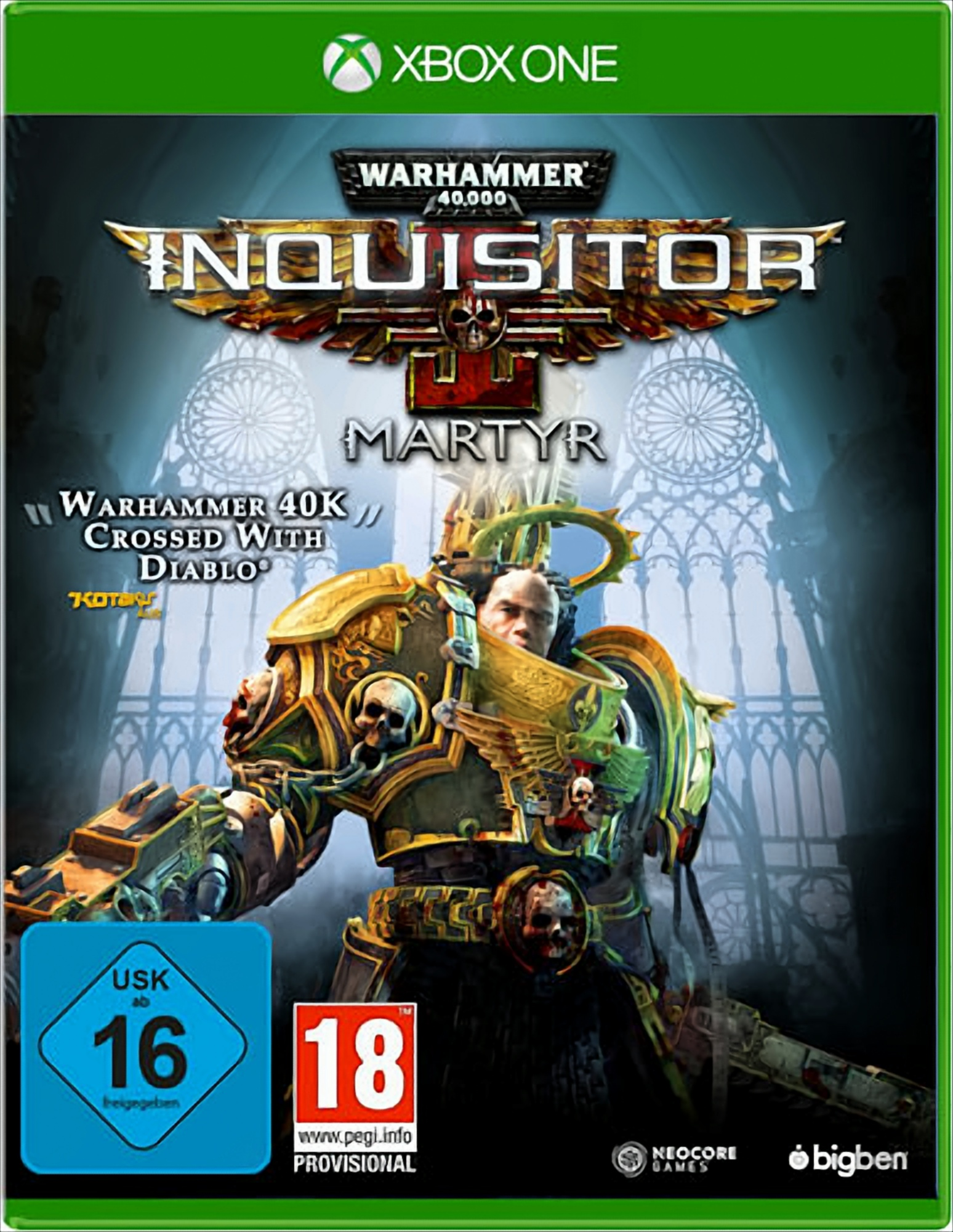 - One] Inquisitor Warhammer 40.000: [Xbox Martyr